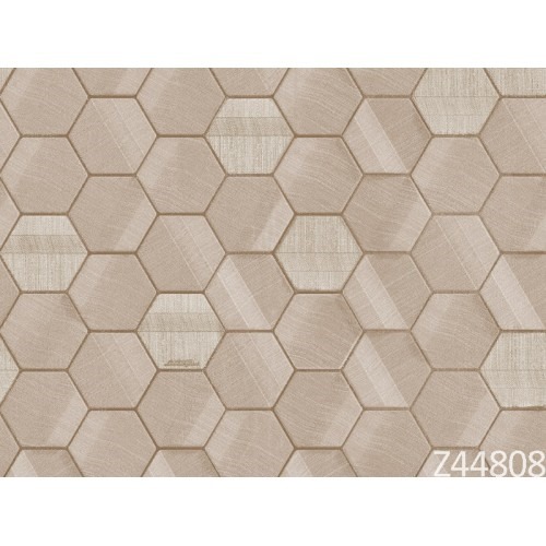 Italian Wallpaper 10m x 0.73m Light Brown, Model 44808 | Balbaid Decor Company