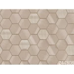 Italian wall covering, size 10m x 0.73m, light brown color, model 44808