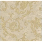 ورق حائط ايطالي كلاسيك مقاس 10 م× 0.73 م، لون بيج، موديل 56922   