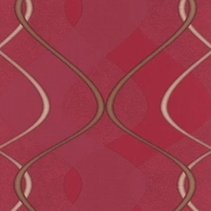 Decorative Wall Paper Venice Set 5 m² Red with Brown, Germany | YT-60916807