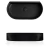 Ceramic Surface Oval Over Counter WashBasin 40 cm, Matte Black
