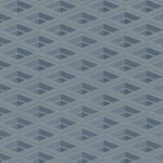 ورق جدران هندسي لون رمادي، طول 10 م، عرض 0.70 م، موديل Z76050 