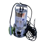 مضخة ماء غاطسة SG 100 العربية ارتفاع حتى 12 متر معدل تدفق حتى 300 لتر/ دقيقة   مصنوع من استانلس ستيل  