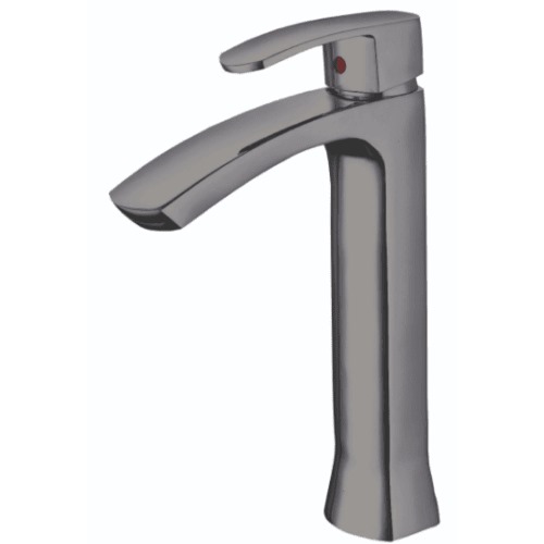 Washbasin Mixer 28×17.7 cm Long, Grey Color | Prime Alarabia