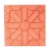 Concrete Tile with Islamic Geometric Design, Size 40x40x5 cm, Light Red Color | Al Sarif Company