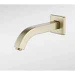 Concealed Wall Mounted Mixer Tap Matte Gold Color