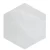 Retro Light Hexagonal Ceramic, light Gray , 14 mm Thickness, Size 58.5 × 67.5 cm