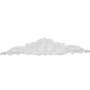 Decorative PU Foam Cornices 117x23 cm, White Color | Zakharef Company