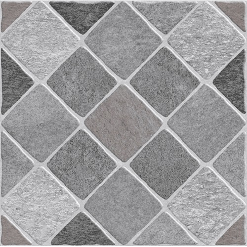 Ceramic Flooring Matte Surface 42x42 cm Grey Color 12 mm Thick | Riyadh Ceramics