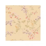 Floral wall decoration, beige color, length 10 m, width 0.53 m, model FF50803  