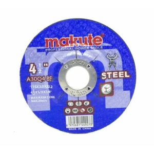 Iron Cutting Disc 4.5 inch, 115×3×22.2 mm, 13300 rpm, 1 kg | Makute