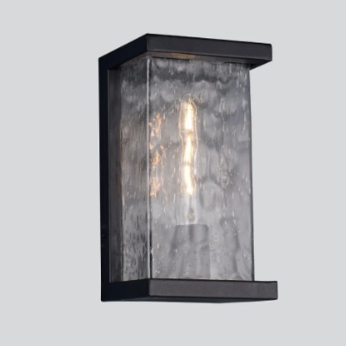 إضاءة سور خارجي 220-240 فولت، مقاس 16×14×29 سم، لون أسود | 49245