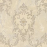 Classic wall decoration, beige color, length 10 m, width 1.06 m, model 83606  