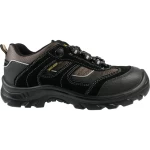 Safety shoes, weight 0.645 grams, size 42, black color, deer leather