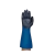 Chemical Protection Gloves 380mm Length Size 8 Medium, Blue Color | Reda Safe - Image 2