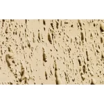 Oceanic Travertine Treated Clay Slabs, Beige , Dimensions 2800×1220 mm, Model 052