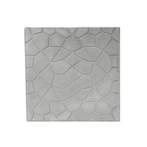 بلاط أرضيات أسمنتي تصميم حجر متشابك 40×40 سم، سمك 5 سم، لون اسمنتى | الصريف لمواد البناء