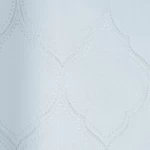 ورق جدران فينيل، تصميم نقشات، مقاس 15.6 م×106 سم، لون فضي رمادي 