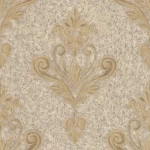 ورق جدراي كلاسيك لون بني فاتح، طول 10 م، عرض 1.06 م، موديل 82930 