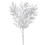 نبات صناعي هيدرنجا، لون أبيض، ارتفاع 55 سم