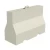 Gray Unreinforced Concrete Barriers 200x250x80 cm, Single Hook, Two Forklift Openings | Matkel Store - Image 3