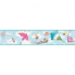 American wall Covering for youth and children, size 10 m x 0.53 m, multicolor, model GK8852BD 