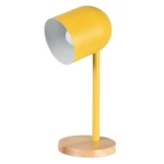 Classic Table Lamp, 38 cm Height, 15 cm Width, Yellow Color