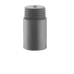  PVC Plug Schedule 80 Chanal Size ½ inch Colour Dark Gray