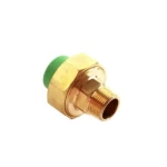 Plastic PPR Male Union Size 25 mm Outside Diameter 34 mm Green Color | AL Koblan