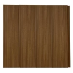 لوح ديكور بديل خشب 3D بوليسترين، لون بني، أبعاد 12×120×2900 ملم، رقم الموديل PS-IC51001