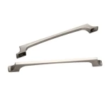 مسكة خزانة المطبخ، لون فضي