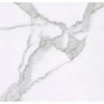 Marble alternative for Decoration Size 290 × 122 cm, White with grey veins color, Rectangle