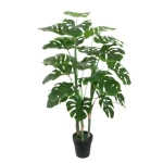 نبات زينة صناعي بشكل شجرة، لون أخضر، ارتفاع 100 سم 