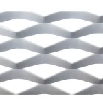 Galvanized Expanded Metal Wiremesh, Mazyoon Design, Thickness 2.7 mm,     Size 2.44×4 meter | Bait Al Tatawor Company