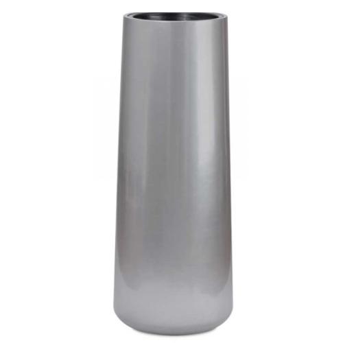 Stone Plant Pot 38x120 cm Silver Color | Sultan Garden Center