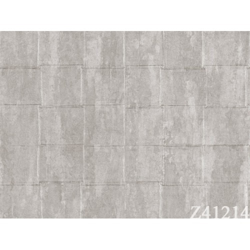Italian Wallpaper 10m x 0.53m Gray Color, Model 41214 | Balbaid Decor Company