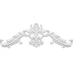 PU Foam Decorations for Ceiling, Length 79.5 cm, Height 24 cm, White Color | Zakharef Company
