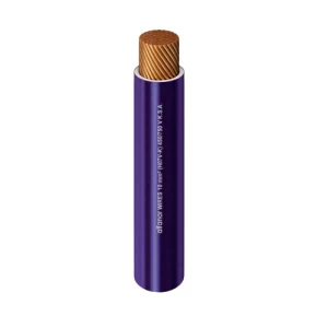 Single Core Stranded Copper Cable PVC 70 ºC Insulation 21.2 MM Diameter 450/750 Volt 300 Feet Violet | Al Fanar