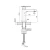 Lima Washbasin Mixer 173.5x120 cm Gold Color | ALHashim Sanitary Tools - Image 2