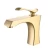 Short Washbasin Tap Size 13×11.7 cm, Gold Color