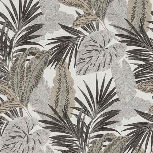 Italian Leaf Patterned Wall Covering 10m x 1.06m Multicolor, Model 5402 | Balbaid Decor Company