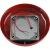 Fire Alarm Bell, Red color, power 24V, size 8Inch (20 cm × 20 cm × 7 cm)      