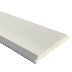 Cyclo Polystyrene Skirting 240×8 cm, White Color, Model JU-8-1 | Cyclo