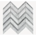 Gloss Mosaic Tiles Size 31.5×36.4 cm, White Color, Fluro Design | Abyat Company