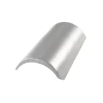 زاوية قرميد خرساني، حجم 255×420 مم، لون رمادي فاتح لامع | مصنع الديار العتيقة