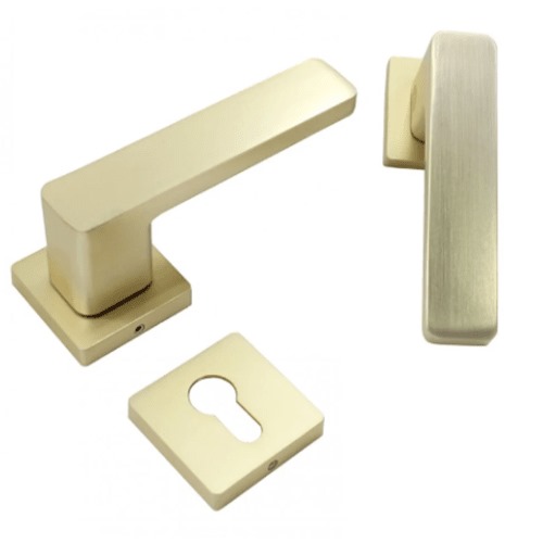 Gold Separated Door Handle, Model 495001082 | Dar Al Nijara Company