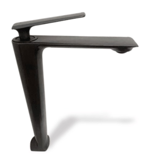 High Washbasin Mixer Weight 2 kg, Black Color | Prime Alarabia