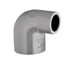 كوع PVC زاوية °90 نقاص جدول 80 براند شانل  مقاس 1 × ½ إنش لون رمادي غامق