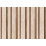 Decorative Wood Alternative, Beige Color, Dimensions 2.80 x 20 cm