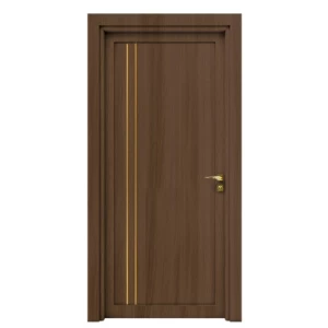 Premium Natural Wood Door 235x115 cm, Brown, 6 cm Thickness | GM02